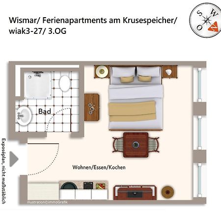Ferienapartments Am Krusespeicher Ferienapartments Am Krusespeicher 3-27 Wißmar Kültér fotó